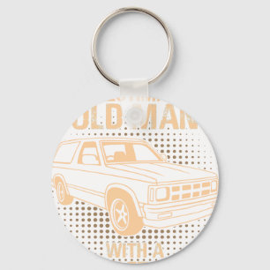 Een oude man Chevrolet Blazer 1989 Sleutelhanger