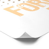 Een oude man Ford Mustang 1966 Fastback Poster (Hoek)