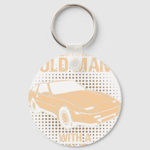 Een oude man Nissan 300zx Sleutelhanger