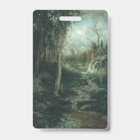 Een Oude Open plek Schilderij (1881) - Badge (Voorzijde)