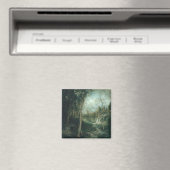 Een oude open plek Schilderij (1881) - Magneet (Insitu (Vaatwasser))