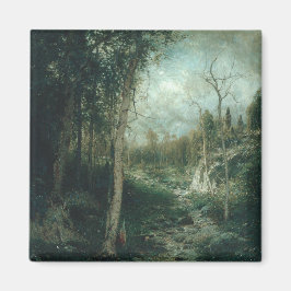 Een oude open plek Schilderij (1881) - Magneet