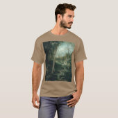Een oude open plek-schilderij (1881) - T-shirt (Voorkant volledig)