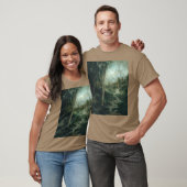 Een oude open plek-schilderij (1881) - T-shirt (Unisex)