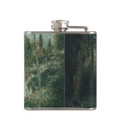 Een oude reiniging (1881) - Erlenmeyer Heupfles (Achterkant)