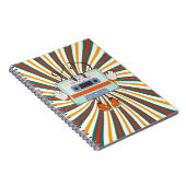 Een oude retro muziekschool notitieboek (Rechterzijde)