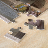 Een oude Sarcofagus van Basaltes, de Lov Legpuzzel (Zijkant)