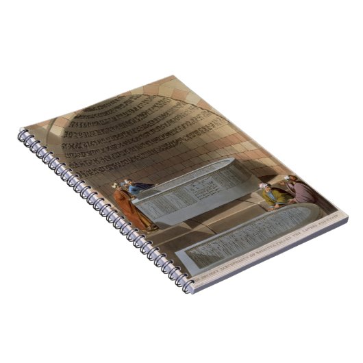 Een oude Sarcofagus van Basaltes, de Lov Notitieboek (Rechterzijde)