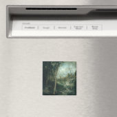 Een oude verfschildering (1881) - Magnet (Insitu (Vaatwasser))