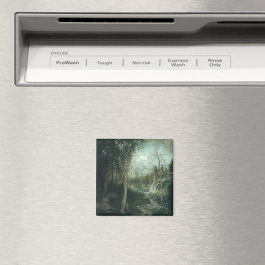 Een oude verfschildering (1881) - Magnet (Insitu (Vaatwasser))