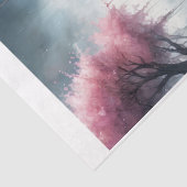 Een oude vissersboot verlaten in een bloeiend moer tissuepapier (Detail)