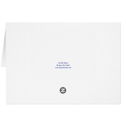 Een oude vlam (Achterkant Horizontaal)