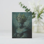 Een oude zee briefkaart (Staand voorkant)