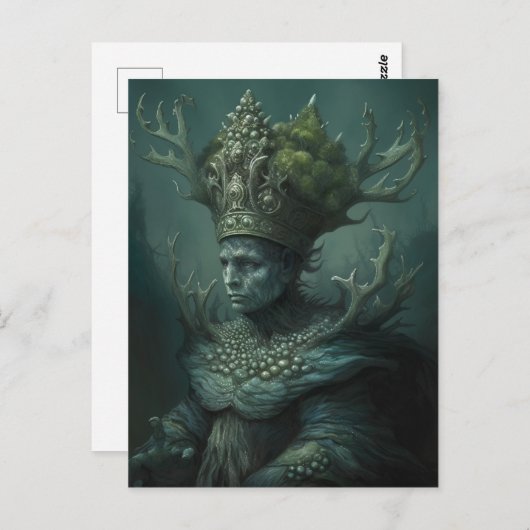 Een oude zee briefkaart (Voorkant / Achterkant)