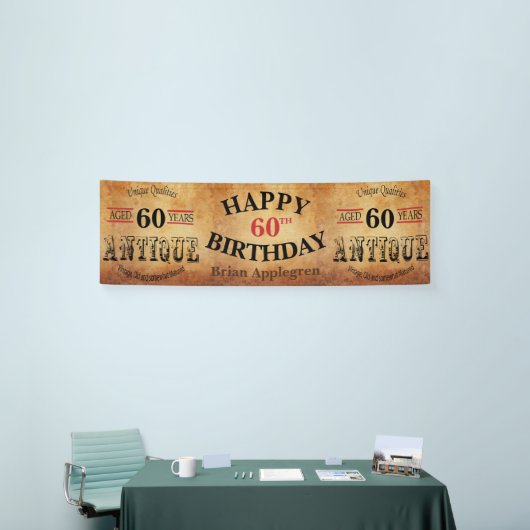 Een ouderlijk, Antiek en ontwerp voor elke dag Spandoek (Beurs)