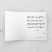 Een ouderskaart voor hun avontuurlijk kind aankondiging (Binnen)