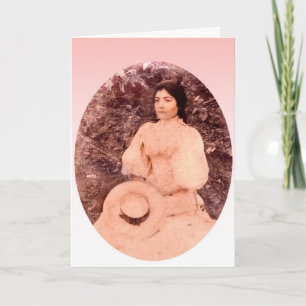 Een ouderwetse Moederdag Kaart