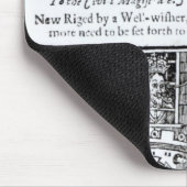 Een Ould Ship noemde een Exhortatie' Muismat (Hoek)