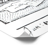 Een Ould Ship noemde een Exhortatie' Poster (Hoek)