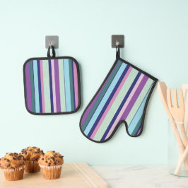 Een Ovenwant & Pannenlap Set