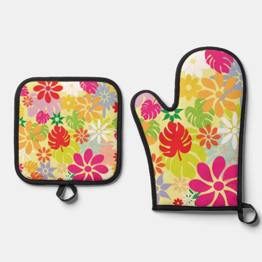 Een Ovenwant & Pannenlap Set (Voorkant)