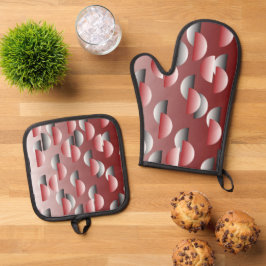 Een Ovenwant & Pannenlap Set