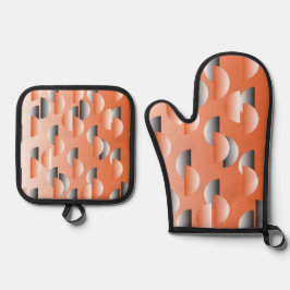 Een Ovenwant & Pannenlap Set