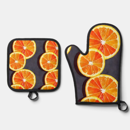 Een Ovenwant & Pannenlap Set (Voorkant)