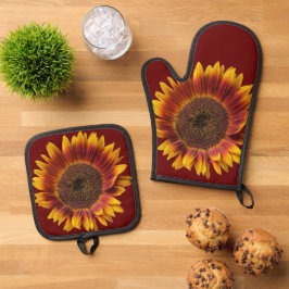 Een Ovenwant & Pannenlap Set