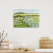 Een overdreven zomerlandschap - Jacob Alberts Poster (Keuken)