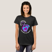Een overlevende ondersteunt zelfmoord preventie be t-shirt (Voorkant volledig)