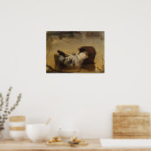 Een overstroming door John Everett Millais Poster (Keuken)