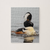 Een overtrokken, gekookte Merganser Duck Legpuzzel (Verticaal)