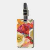 Een overvloed aan bloemen bagagelabel (Voorkant verticaal)