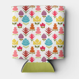 Een overvloed aan bloemen blikjeskoeler