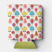 Een overvloed aan bloemen blikjeskoeler (Achterkant)