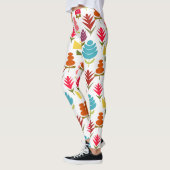 Een overvloed aan bloemen leggings (Links)