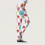Een overvloed aan bloemen leggings (Rechts)