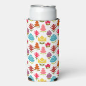 Een overvloed aan bloemen seltzer blikjeskoeler (Seltzer Voorkant)