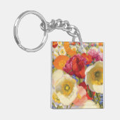 Een overvloed aan bloemen sleutelhanger (Voorkant Links)