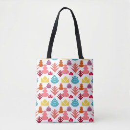 Een overvloed aan bloemen tote bag