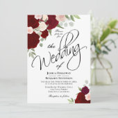 Een overvloed aan Rozen Elegante Waterverf Boho Br Kaart (Staand voorkant)