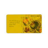 Een overvloedige Thanksgiving Etiket (Voorkant)