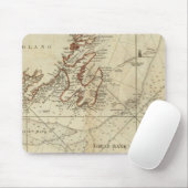 een overzicht van de banken van Newfoundland Muismat (Met muis)