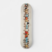 Een overzicht van de vogelstand  persoonlijk skateboard (Voorkant)