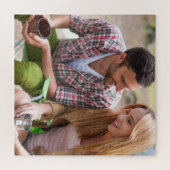 Een paar aangepaste buitencamping van 20 x 20 inch legpuzzel (Horizontaal)