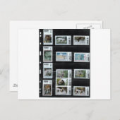 Een paar aangepaste Zazzle-stempels van dorinco Briefkaart (Voorkant / Achterkant)