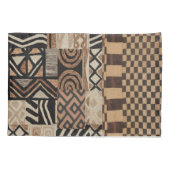 een paar aardige en tribale kussenslopen (Achterkant-Links)