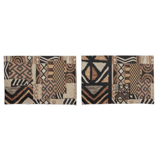 een paar aardige en tribale kussenslopen (Voorkant-Set)