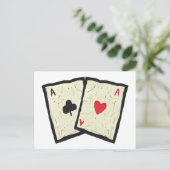 Een PAAR Aces Briefkaart (Staand voorkant)
